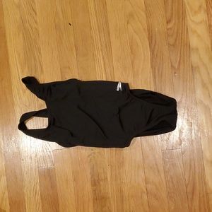 Girls black swim suit